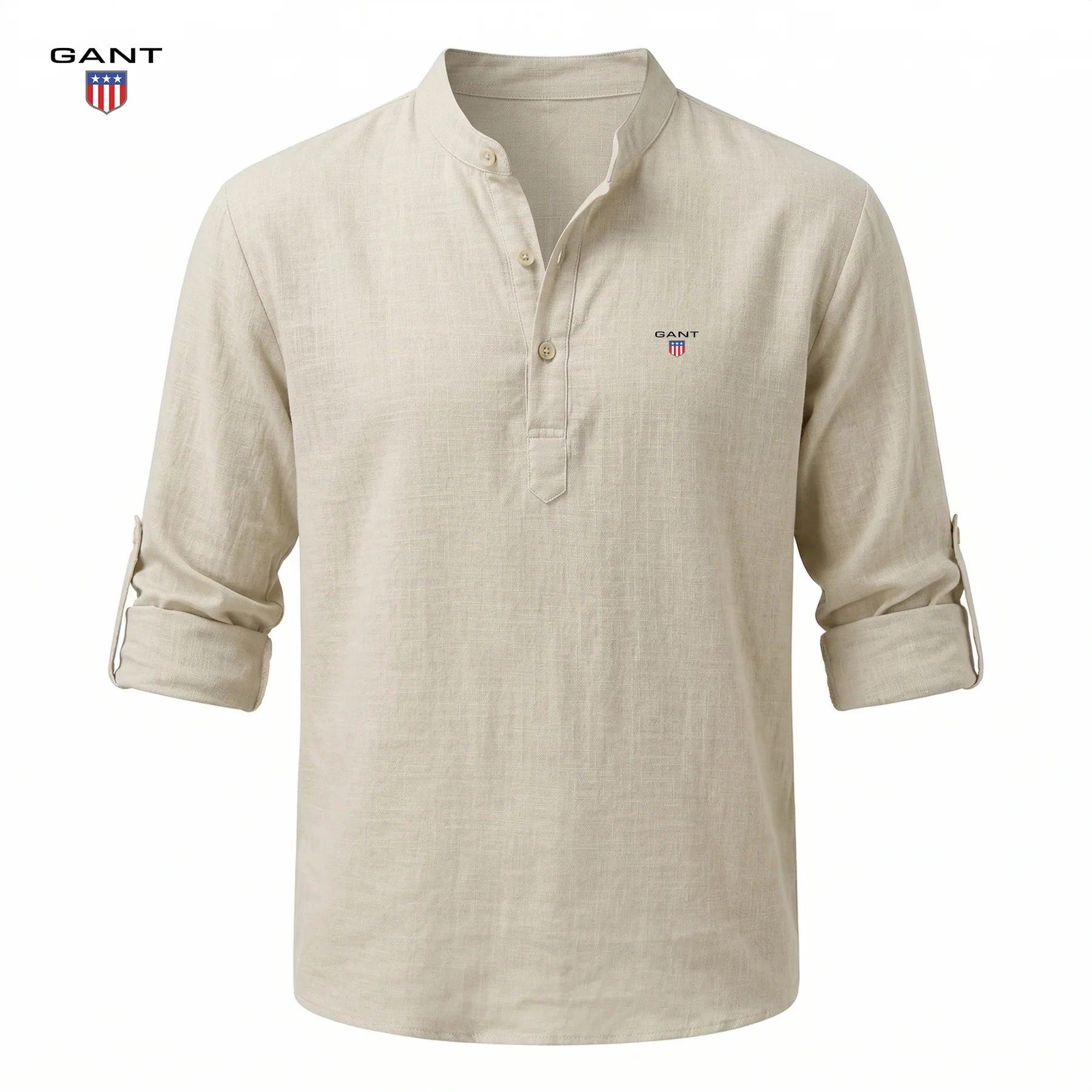 GANT® CASUAL HENLEY-SHIRT
