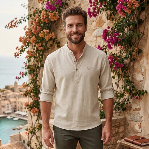 GANT® CASUAL HENLEY-SHIRT
